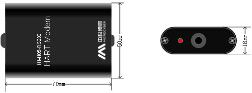 NCS-HM105 HART 信號調制解調器尺寸.jpg